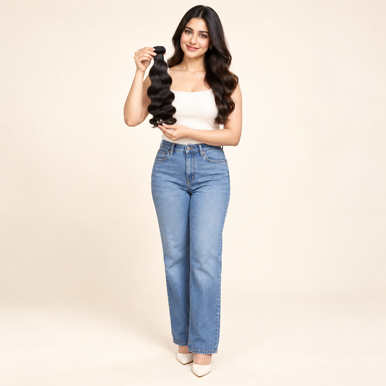 Weft Bundles Bouncy 12 inch Bouncy Natural Black